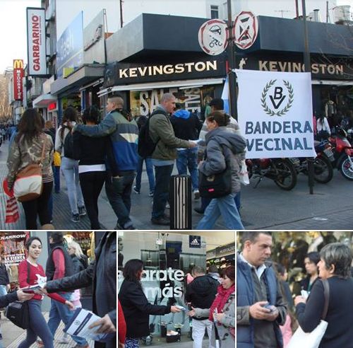 San Martín: Bandera Vecinal llevó sus propuestas a la gente