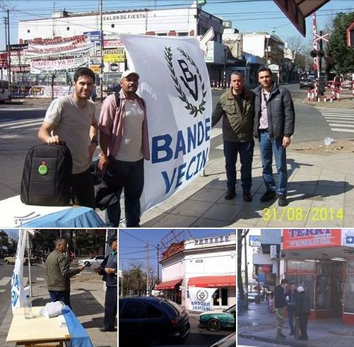 Bandera Vecinal inicia actividad en Comuna 8 de Capital