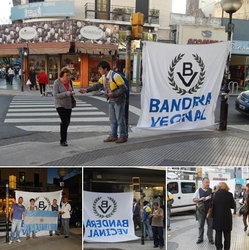 Comuna 11: Bandera Vecinal en Villa del Parque