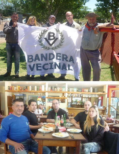 Reunión de dirigentes de Bandera Vecinal en Saladillo