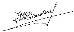 Firma de Alejandro Biondini (Kalki)