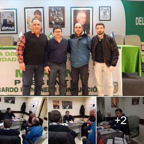 Representantes de Bandera Vecinal se reunieron con el Delegado General de SMATA Morón