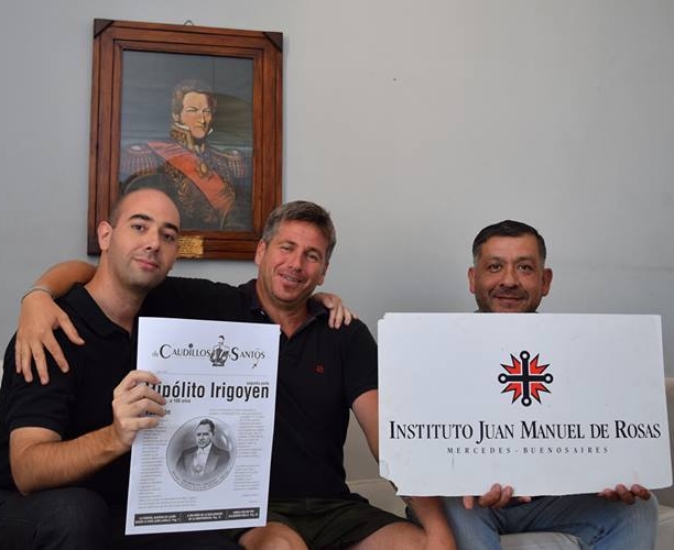 (De izq a der): Alejandro César Biondini, Juan Manuel Bories Maxwell, Daniel Conde.