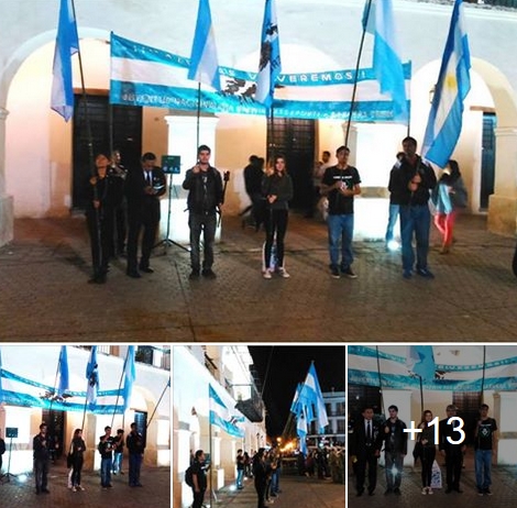 Ver fotos: Delegación de la Juventud de BV en la Vigilia en Salta