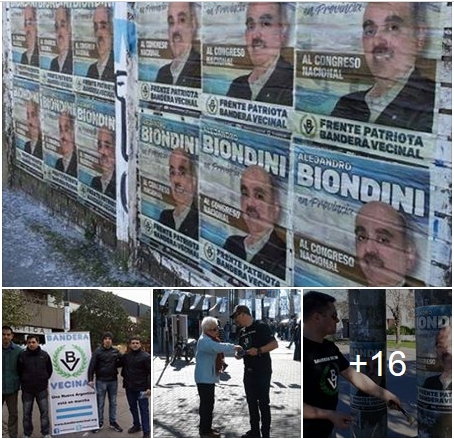 Biondini 2017: El Frente Patriota cerró su campaña en las calles