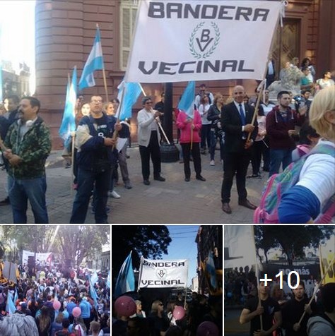 BV Rosario también se manifestó por la Vida y contra el aborto