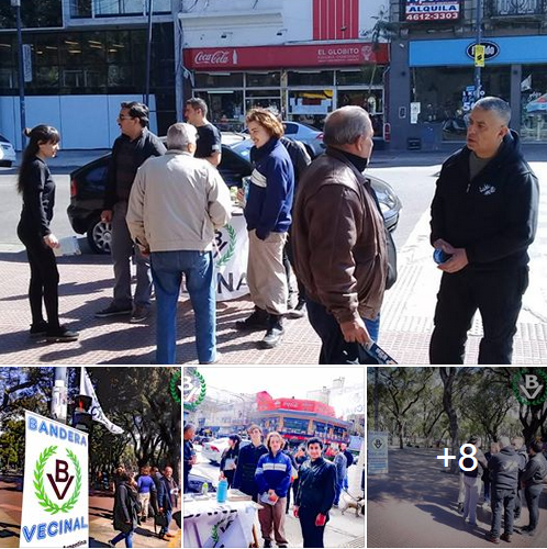 Domingo de militancia nacionalista en Parque Patricios